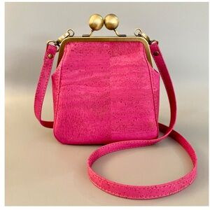 NWT - Pink Blue Dog Avenue Crossbody Purse